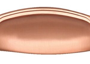 PUXADOR ZAMAC CONCHA 601 096MM ROS