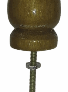 PUXADOR BOLA GRANDE IMB MADEIRA